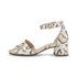 Spangenpumps beige