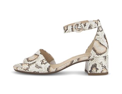 Spangenpumps beige