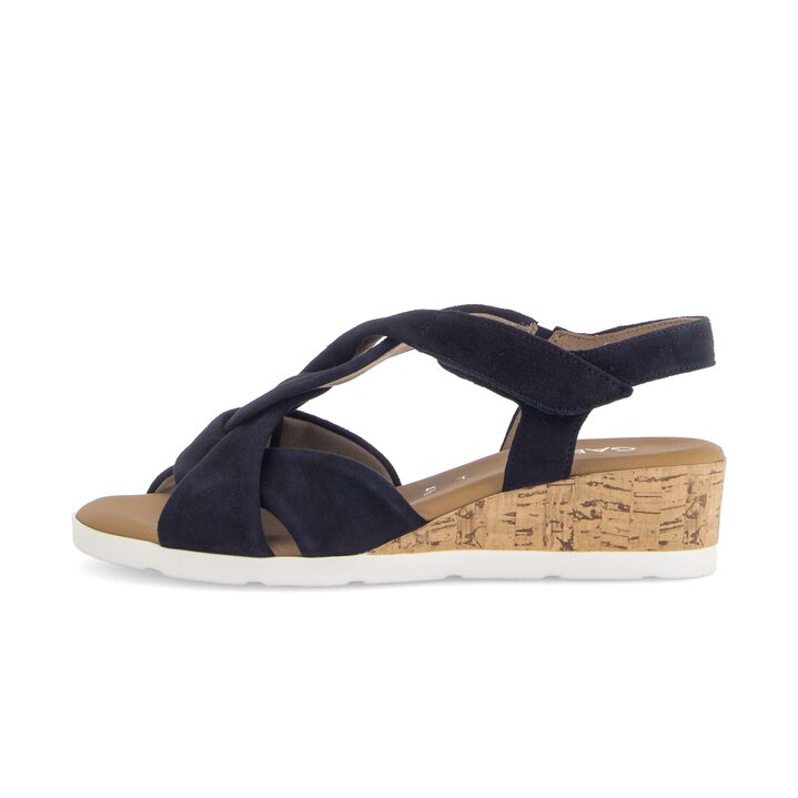 Keilsandalette blau #0