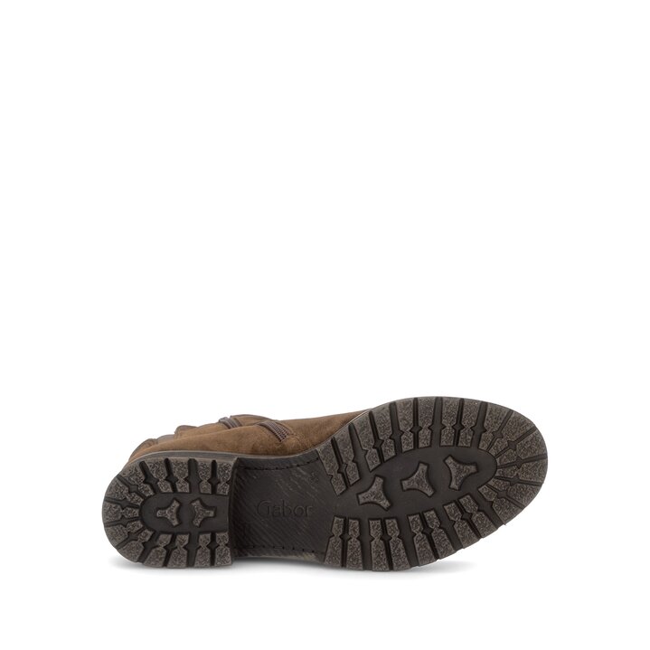 Sportliche Stiefelette braun #4