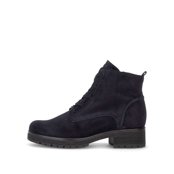 Stivaletto stringato blu #0