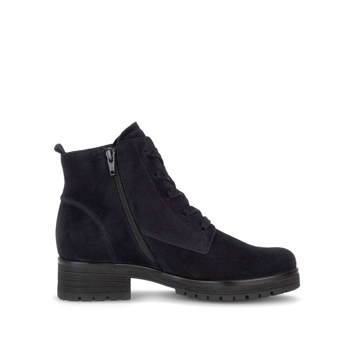 Stivaletto stringato blu #1