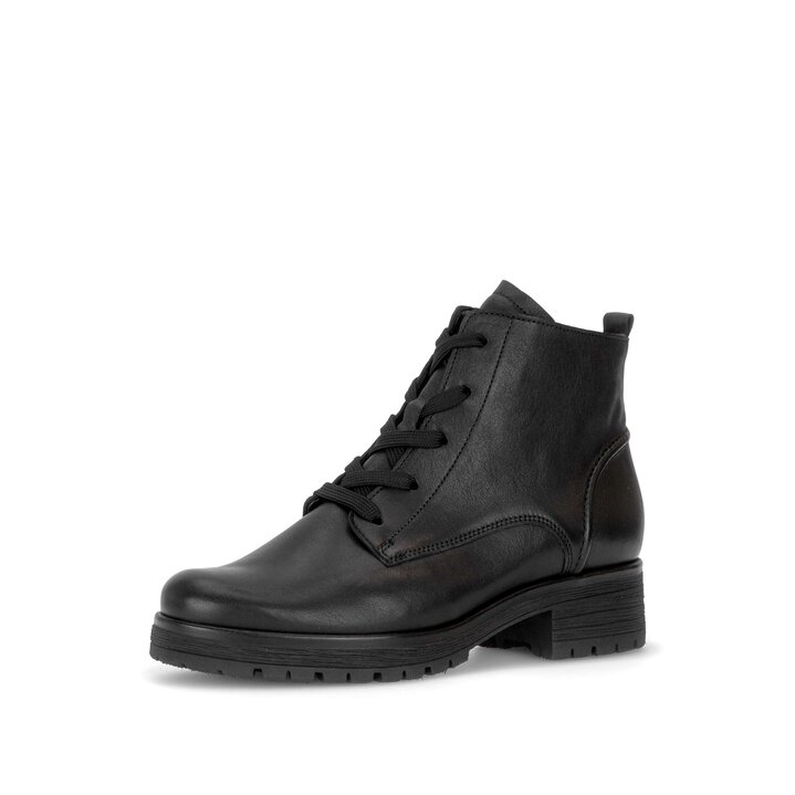 Schnürstiefelette schwarz #2
