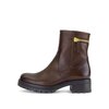 Sportliche Stiefelette braun