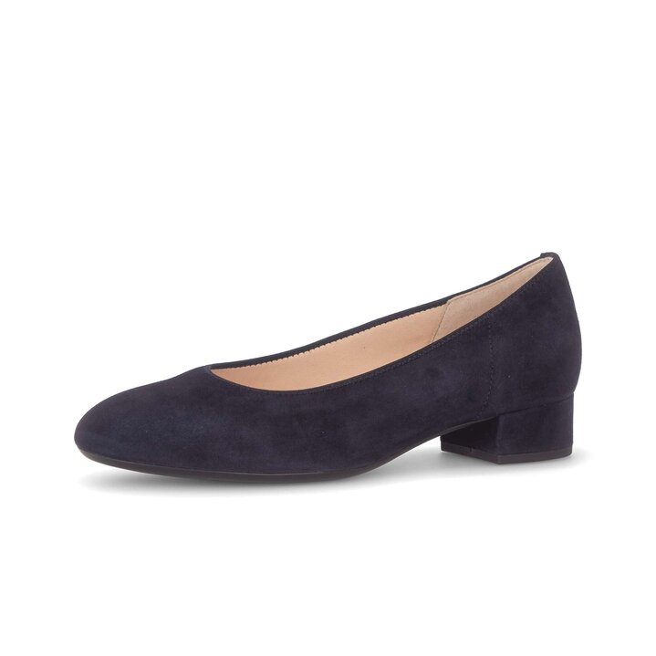 Eleganter Pump blau #2