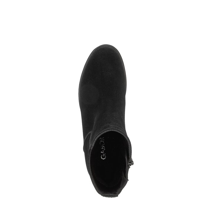 Sportliche Stiefelette schwarz #5