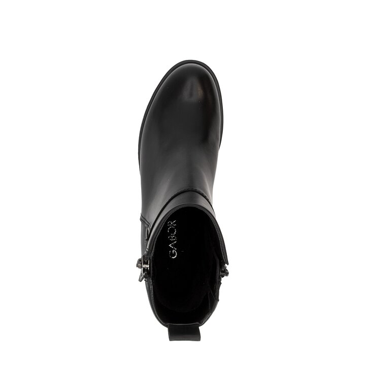 Sportliche Stiefelette schwarz #5