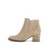 Sportliche Stiefelette beige