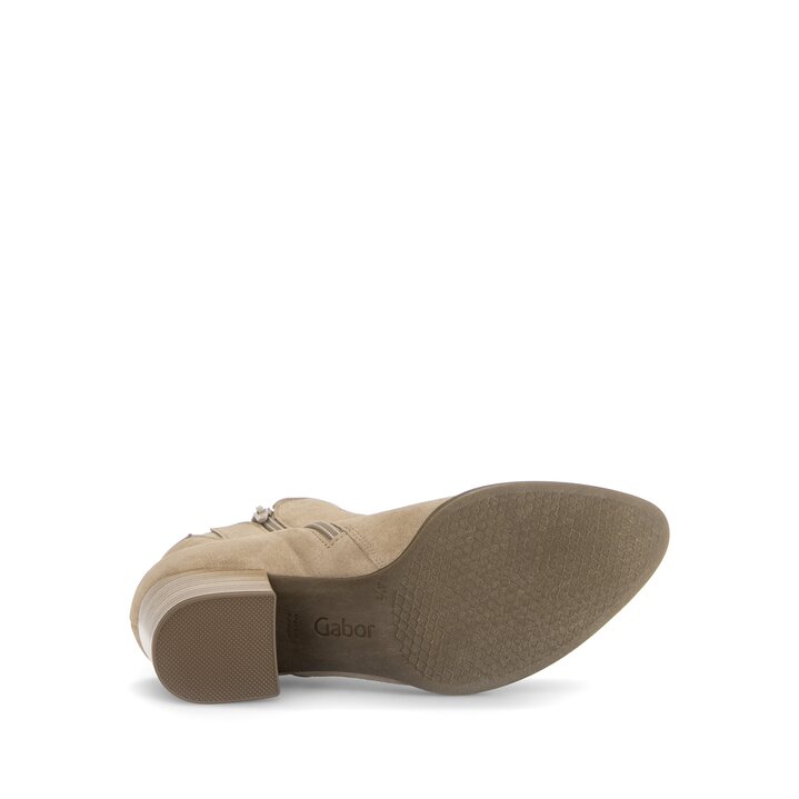 Botte de cheville sportive beige #4
