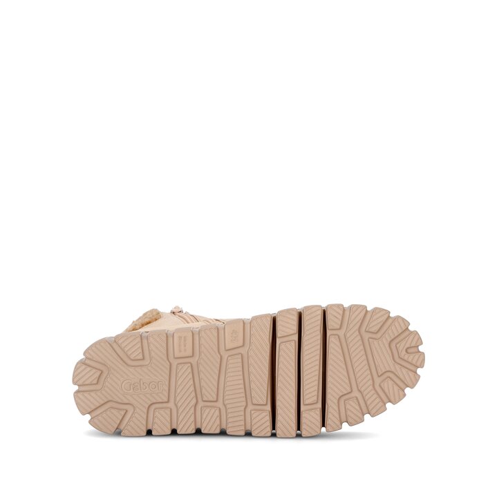 Plateau Stiefelette creme #4