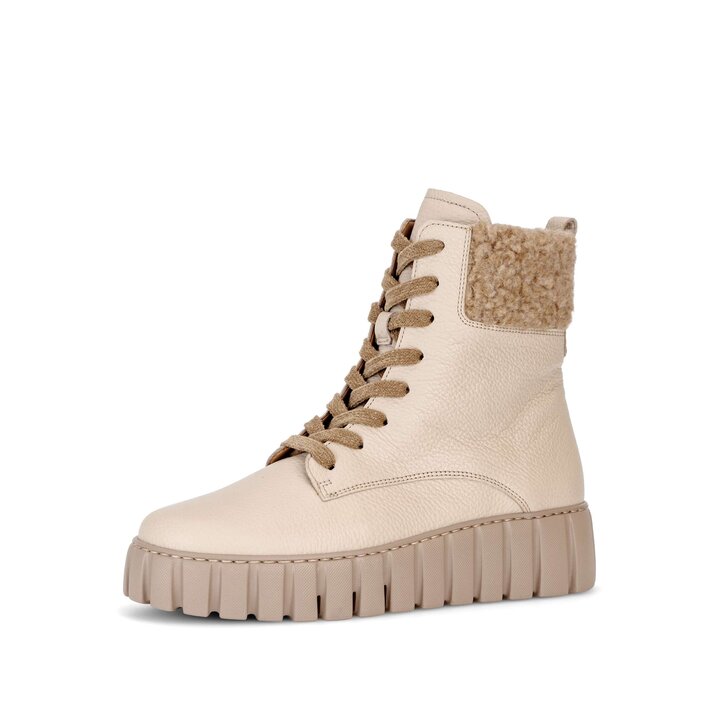 Plateau Stiefelette creme #2