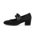 Spangenpumps schwarz
