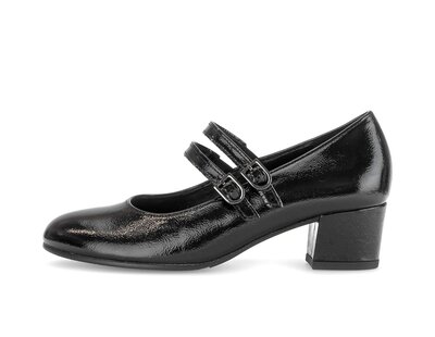 Spangenpumps schwarz