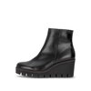 Plateau Stiefelette schwarz