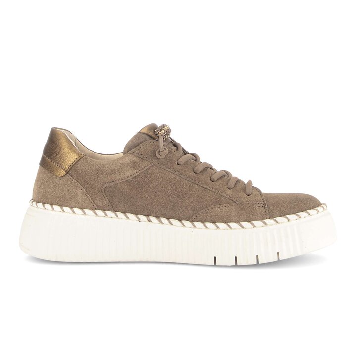 Sneakers basse marrone #1