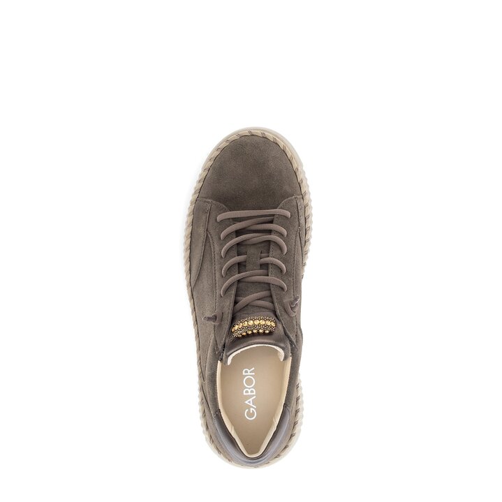 Sneaker low braun #5