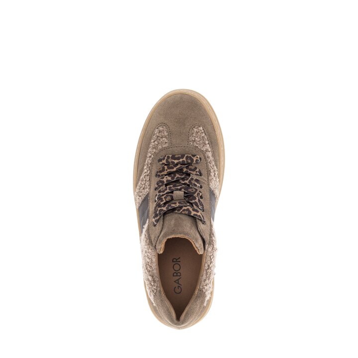 Sneaker low braun #5