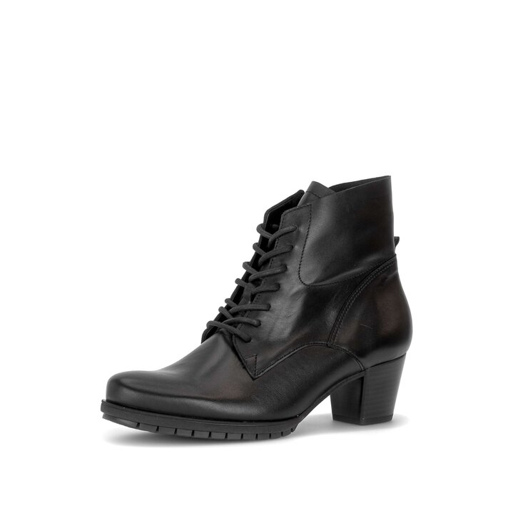 Schnürstiefelette schwarz #2