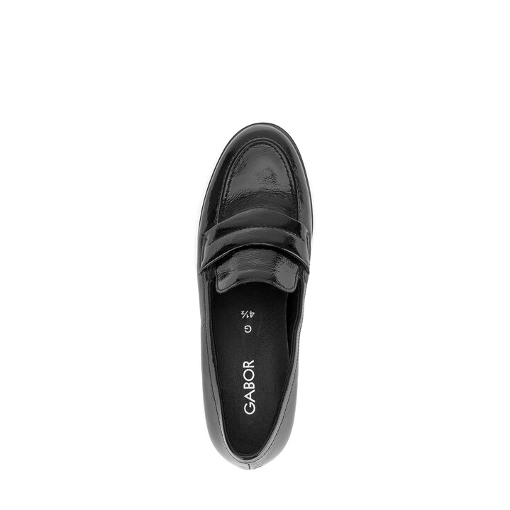 Chaussures emboîtantes à talon noir #5