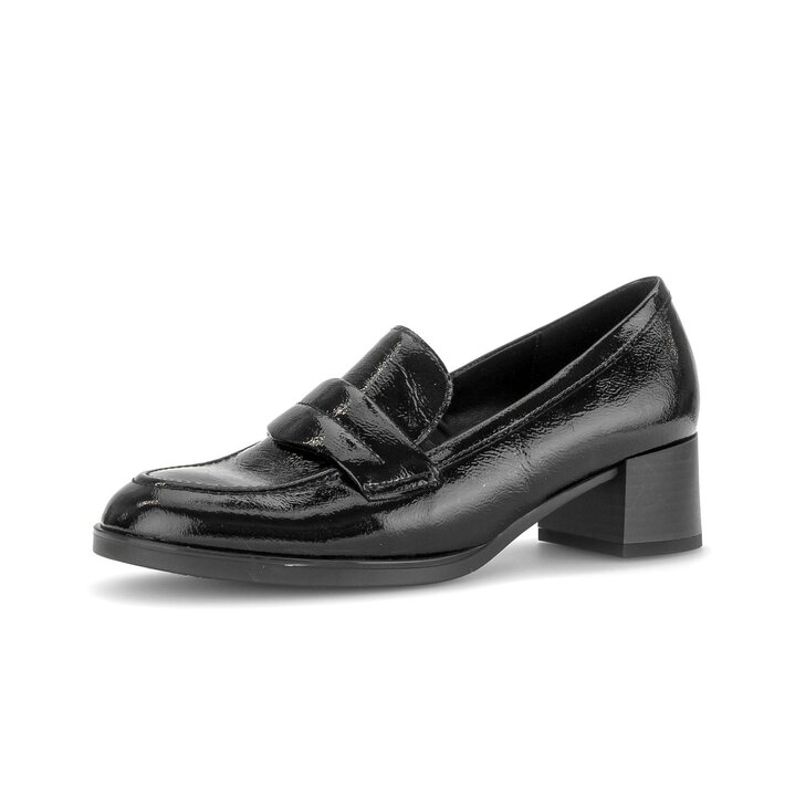 Chaussures emboîtantes à talon noir #2