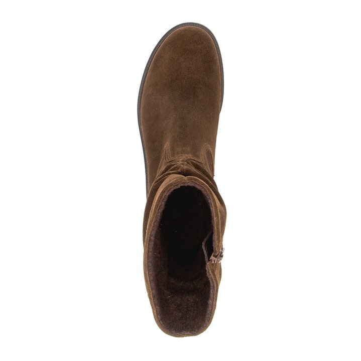 Sportliche Stiefelette braun #5