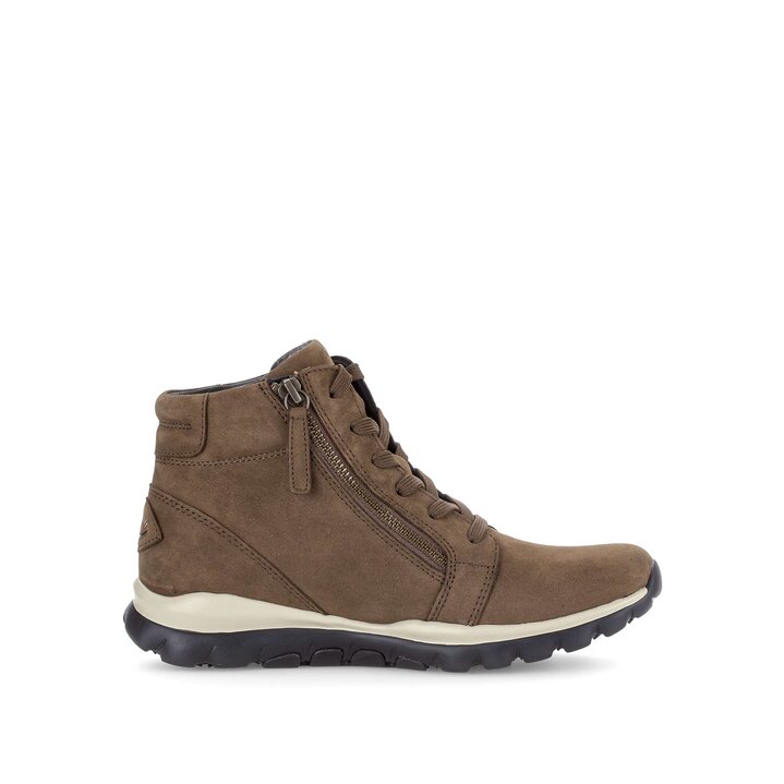 Schnürstiefelette braun #1