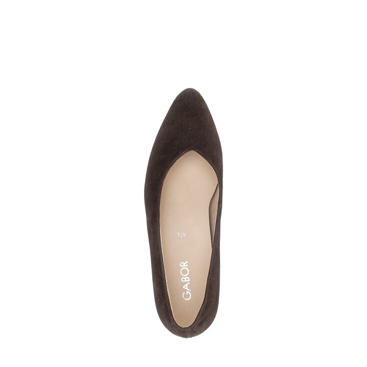 Elegante Pump braun #5