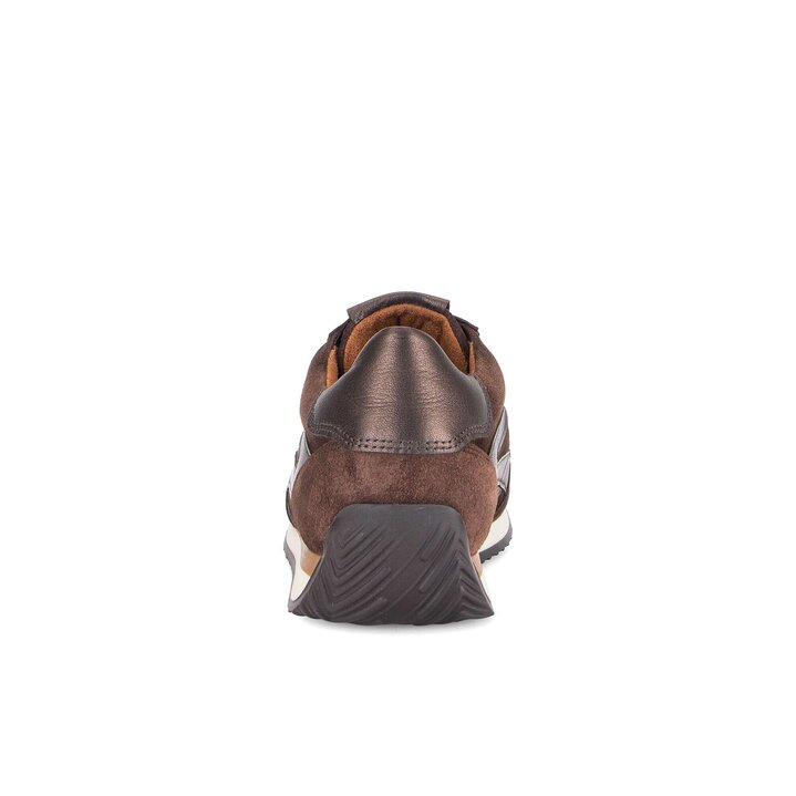Lage sneaker bruin #3