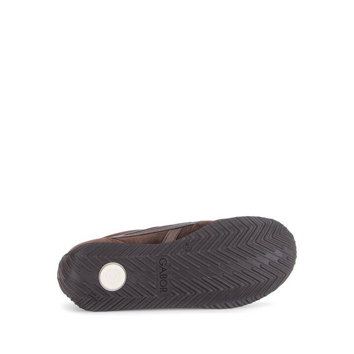 Lage sneaker bruin #4