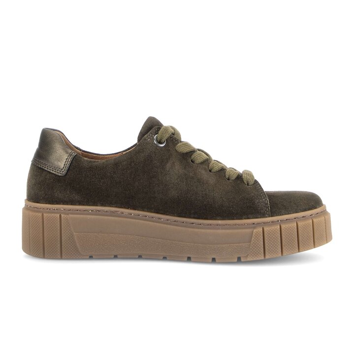 Sneakers basse verde #1