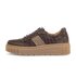 Sneaker low braun