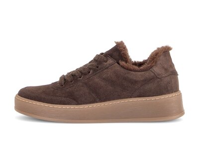 Basket basse marron