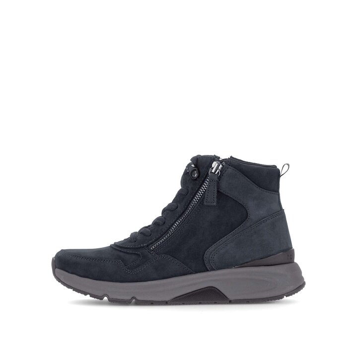 Schnürstiefelette blau #0