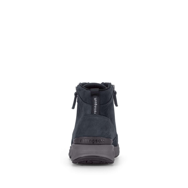 Schnürstiefelette blau #3