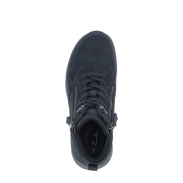Schnürstiefelette blau #5