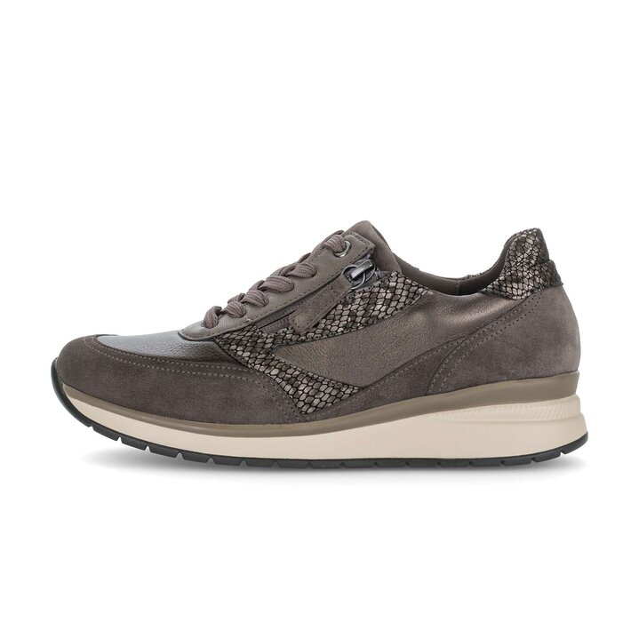 Lage sneaker bruin #0