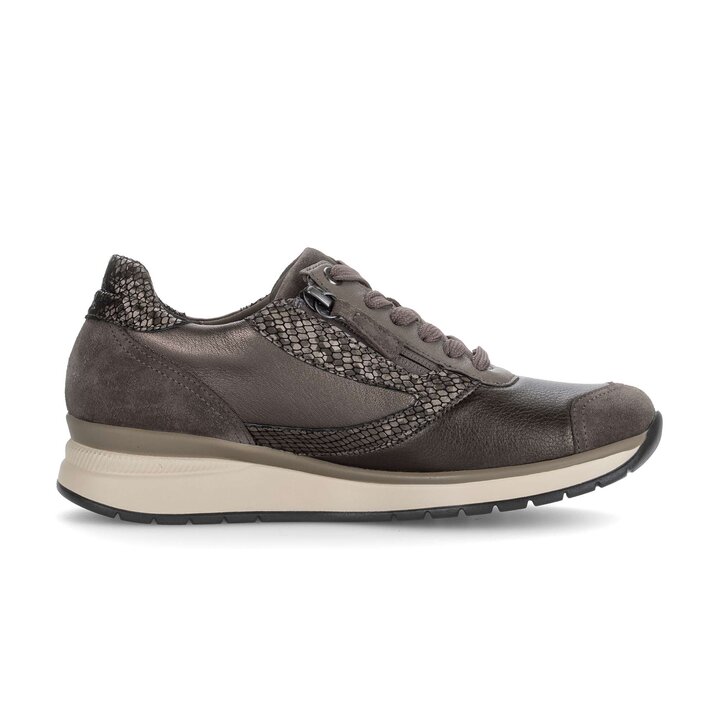 Lage sneaker bruin #1