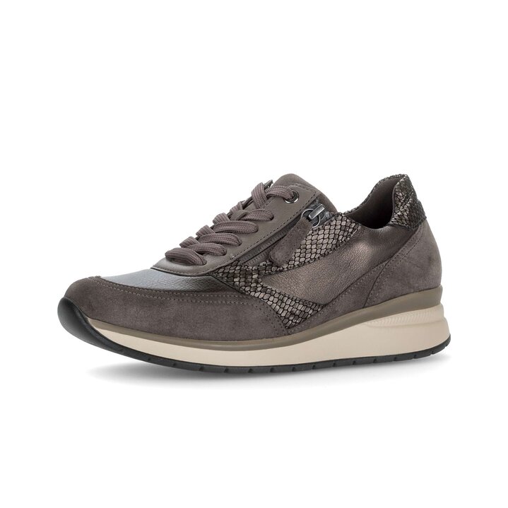 Lage sneaker bruin #2