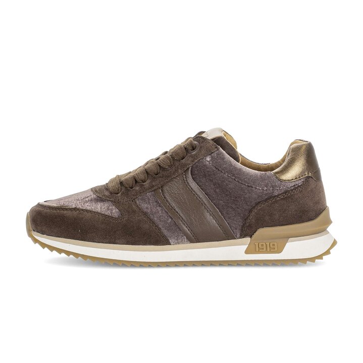Lage sneaker bruin #0