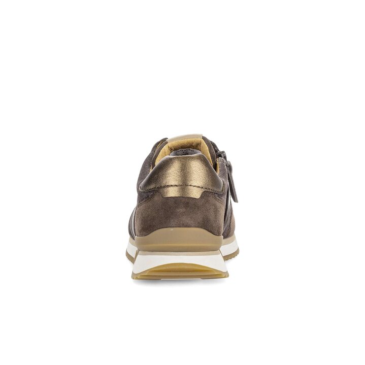 Lage sneaker bruin #3