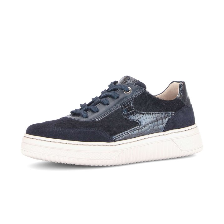 Lage sneaker blauw #2