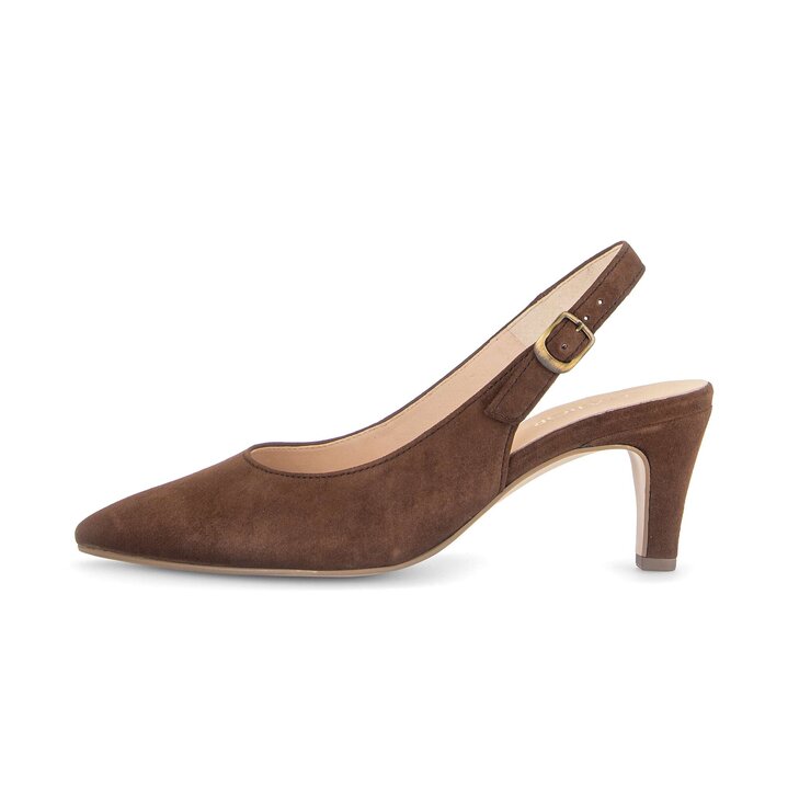 Slingback marrone #0