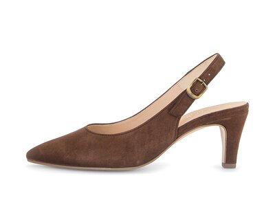 Slingpumps braun