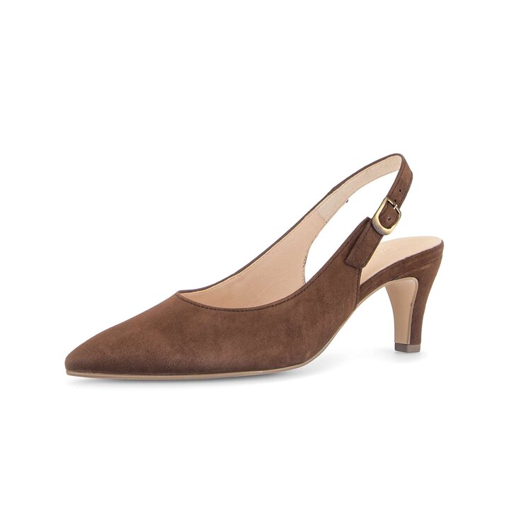 Slingback marrone #2