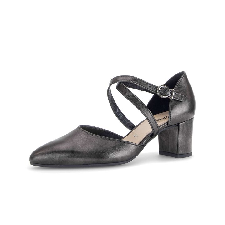 Spangenpumps grau #2