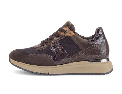 Sneaker low braun