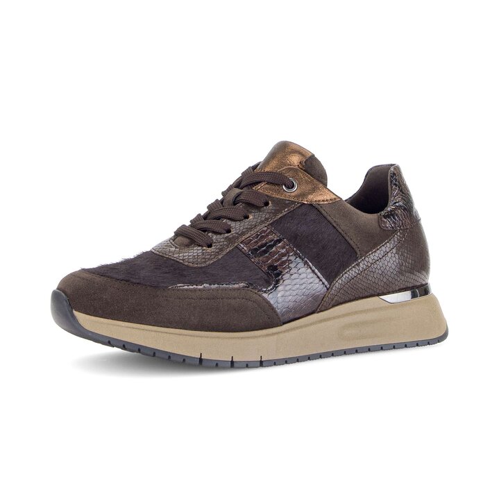 Lage sneaker bruin #2