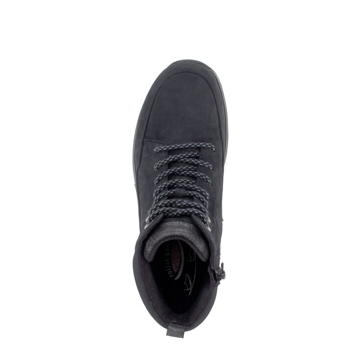 Schnürstiefelette blau #5