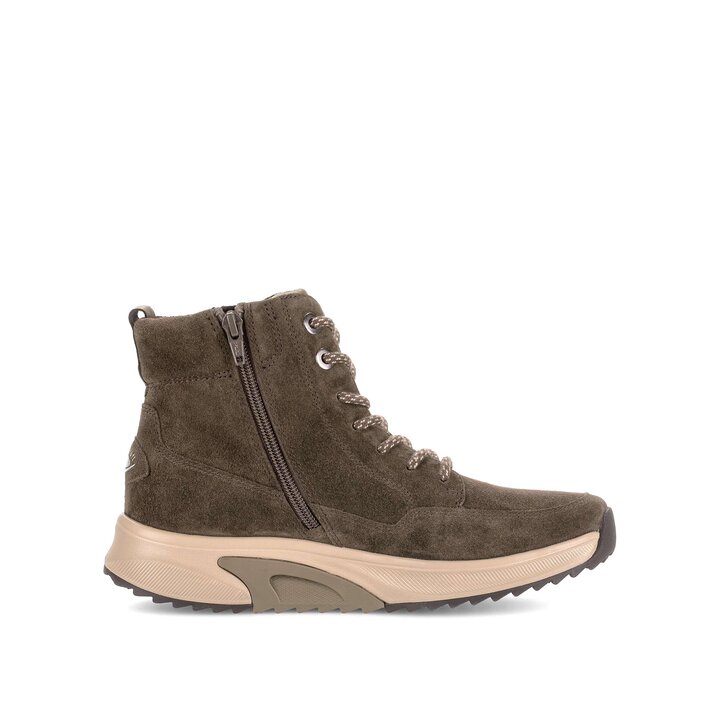 Schnürstiefelette braun #1