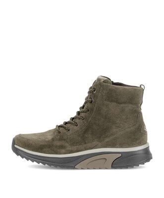 Schnürstiefelette grün